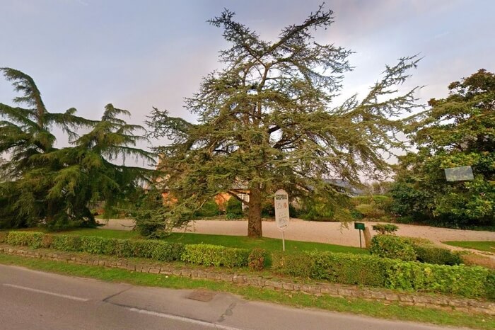 La crêperie vue depuis la route